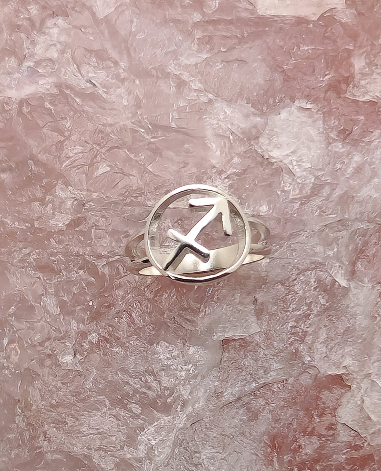 Sagittarius zodiac ring