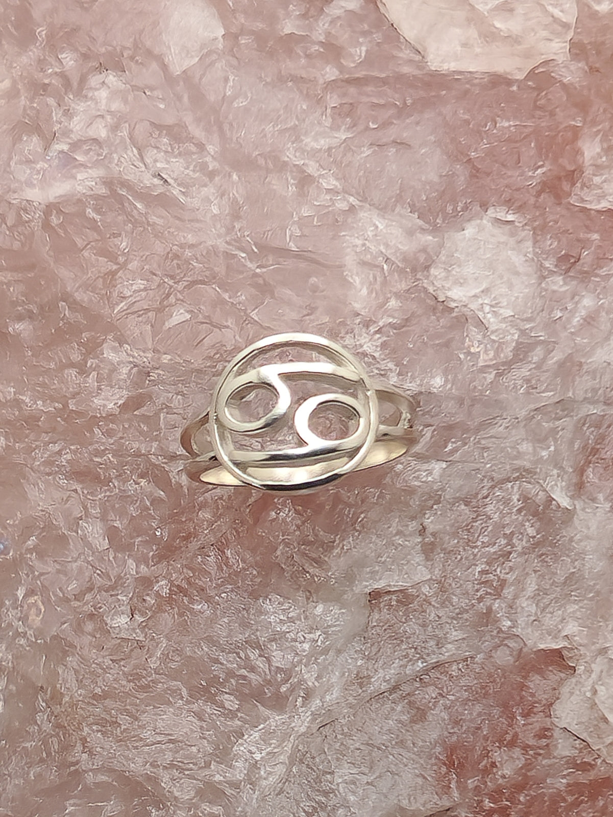 Cancer Zodiac ring