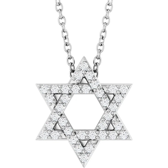 Star of David necklace