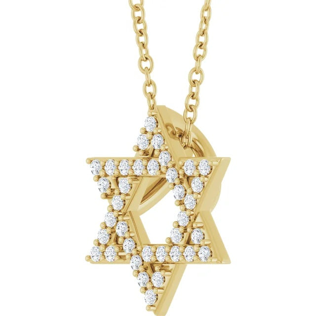 Star of David necklace