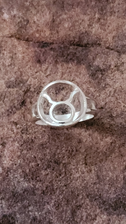 Taurus Zodiac ring