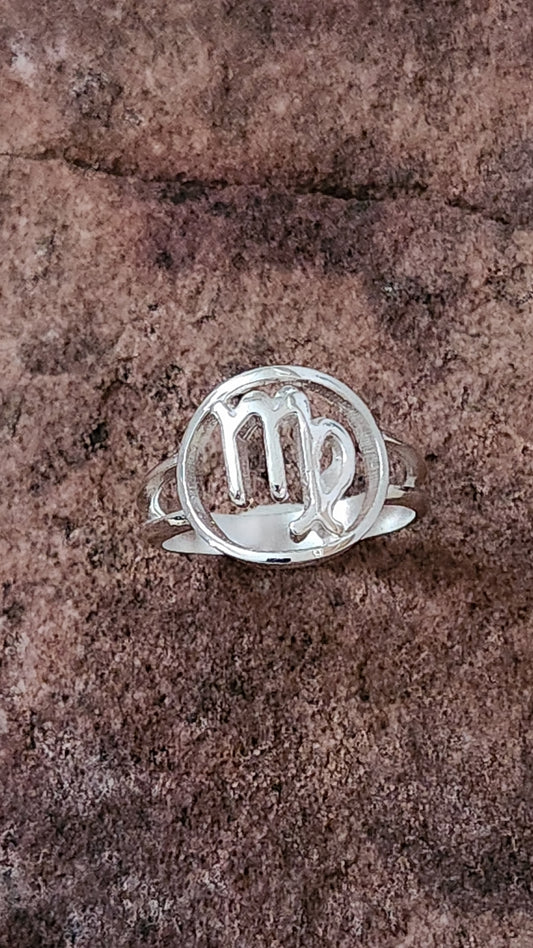 Virgo Zodiac ring
