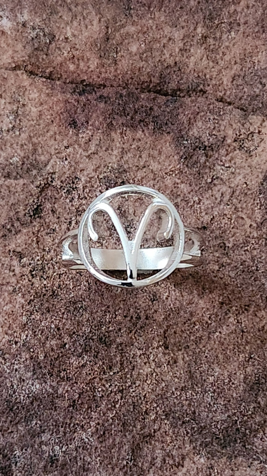 Aries Zodiac ring
