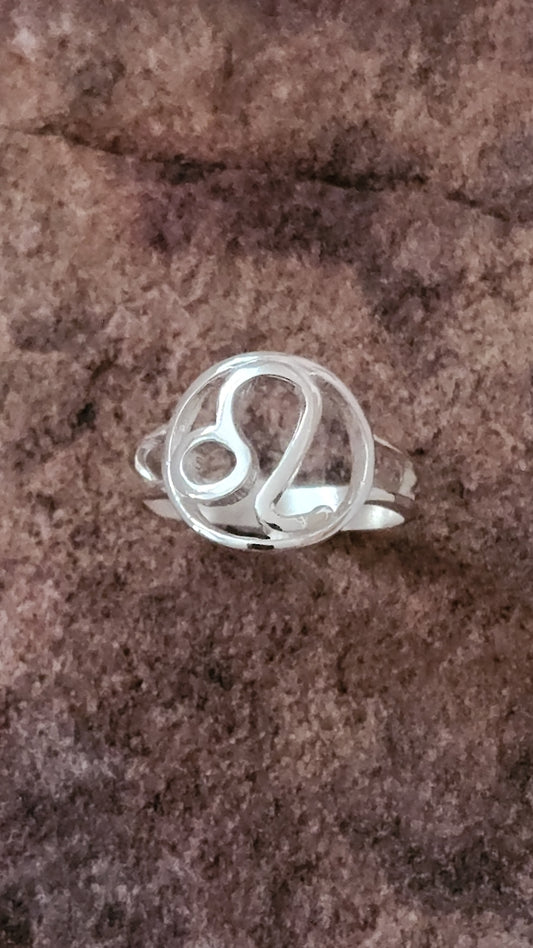 Leo Zodiac ring