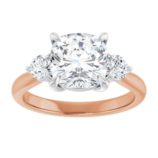 Cushion cut Diamond engagement ring